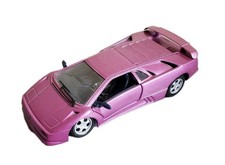 Maisto 1/24 Lamborghini Diablo 1990 Mauve Série Shell Miniature TBE Collection