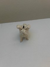 ANCIENNE TIRELIRE EN FONTE COCHON AILÉ