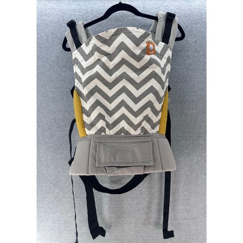 Tula zig zag grey - zag, white
