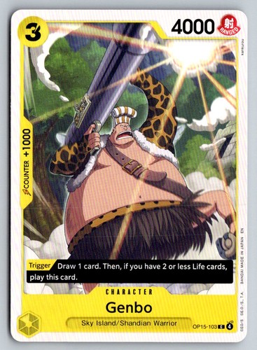 Genbo op15 103 adventure - genbo,