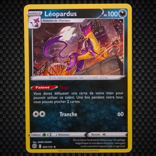 Cartes pokémon léopardus - pokémon,