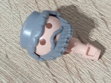 PLAYMOBIL TÊTE BARBE CHEVEUX