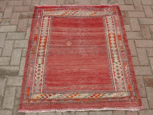 Tapis kilim turc vintage 3x4