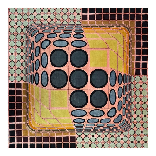 Tapis victor vasarely jenge - tapis,