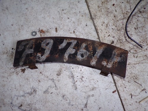 Plaque immatriculation avant - plaque,