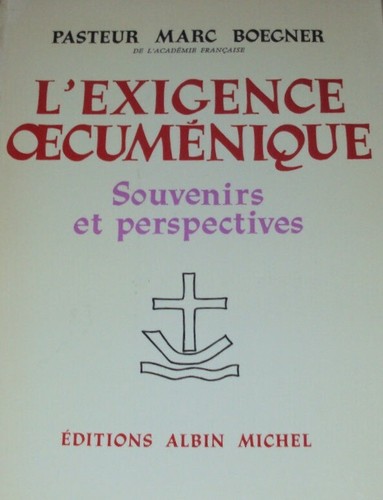 L'Exigence oecuménique