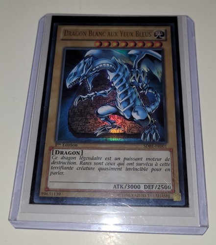 Carte dragon blanc - carte,