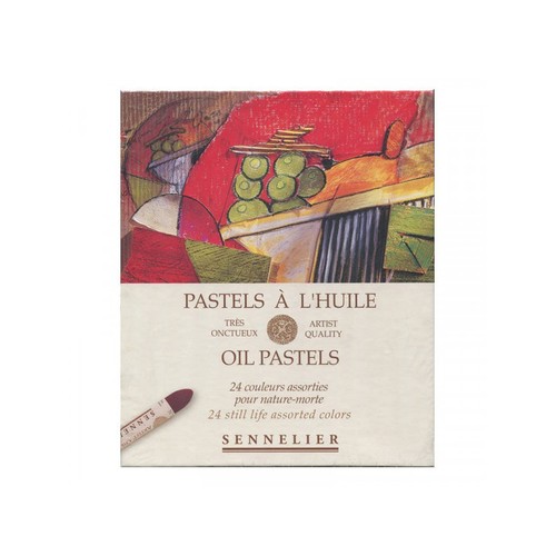 Boite pastels huile - boite, de
