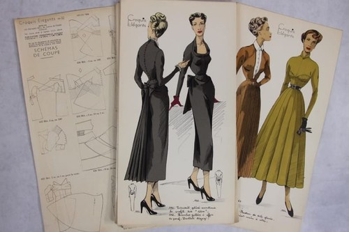 Croquis élégants n - :, élégants.