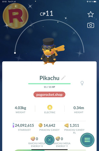 Shiny pikachu blue googles - pikachu,