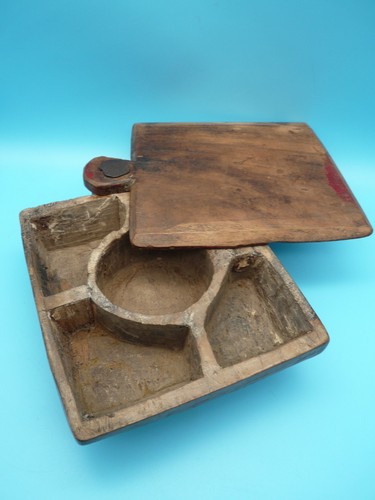 Ancienne boite épices en - boite,