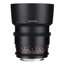 Samyang MF 85mm T1,5 Vidéo