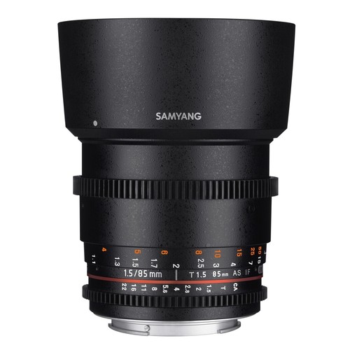 Samyang 85mm 5 - 85mm, vidéo