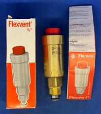 Flamco Flexvent 3/8" Max 10 Bar-120° Purgeur d'air droit à flotteur Chaudière