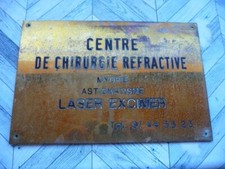 plaque de metier  centre de