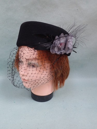 Chapeau ancien plumes - ancien,