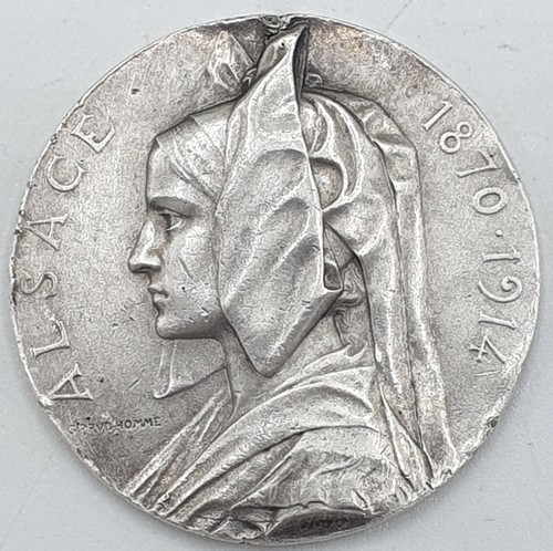 Médaille alsace - , :