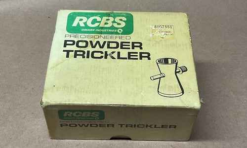 Rcbs powder trickler - rcbs,