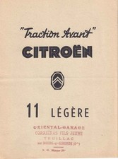 Catalogue brochure Citroën