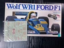 TAMIYA 1/20 Wolf WR1 FORD F1. Article 20006 avec cartographie DECALS 4