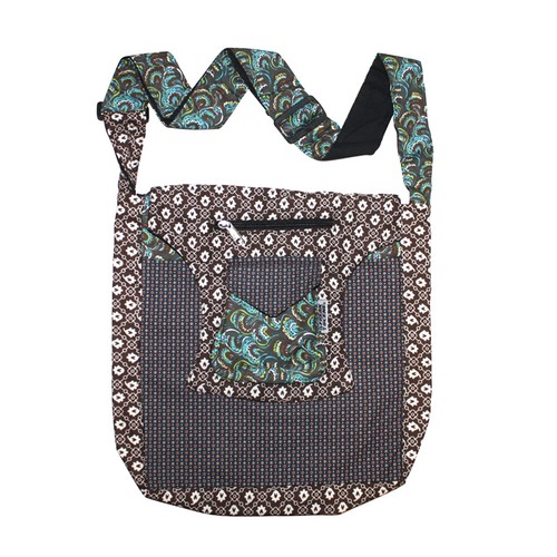 Sac bandoulière tissu - en,