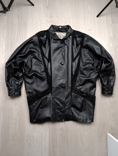 Veste cuir macorium - veste,