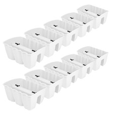 10 x jardinière 40 cm pot