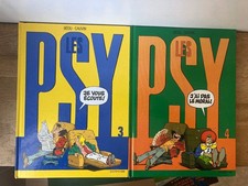 lot 2 BD Les psy - tomes 3 & 4