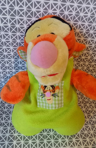 Doudou peluche tigrou pyjama - peluche,