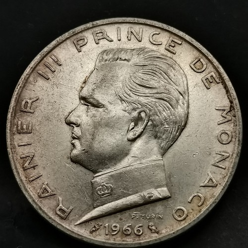 Francs 1966 rainier iii - francs,