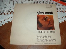 GINO PAOLI " MAMMA MIA - CON CHI FAI L'AMORE MIMI' " G.BONESCHI  ITALY'71