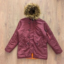 Veste à capuche parka homme