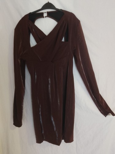 Robe chocolat bershka femme - robe,