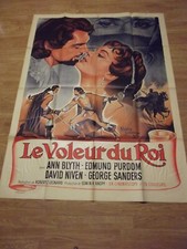 affiche cinema LE VOLEUR DU ROI Ann Blyth - litho SOUBIE