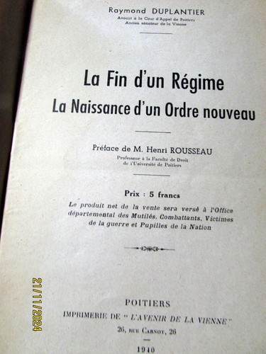 Duplantier raymond fin - raymond, d'un
