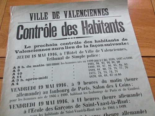 Affiche original wwi - original,