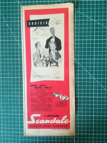 209 publicité ancienne - publicité, 1950