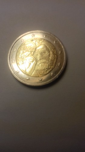 Pièce euros a - 2,