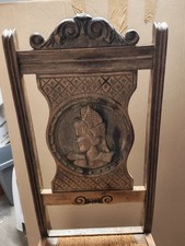 Chaise bretonne au dossier