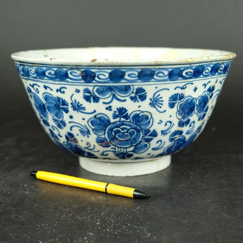 Grand bol bleu hollandais