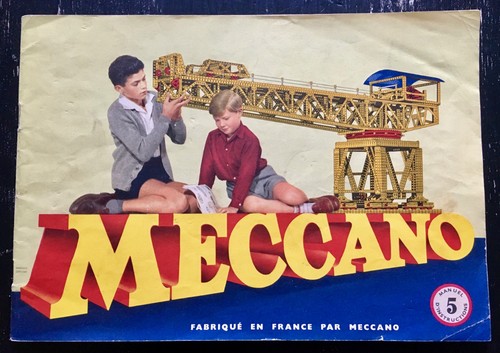 Meccano france manuel ancien - meccano,