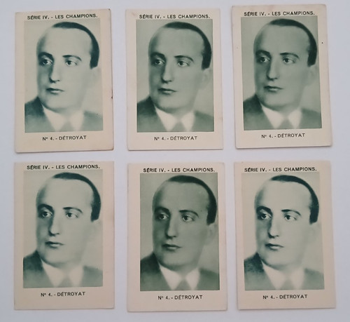 1934 rare michel - 1934, detroyat