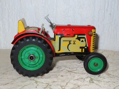 Jouet tôle tracteur kdm - jouet,