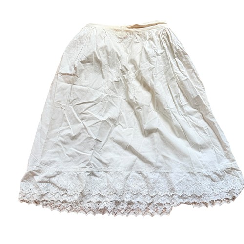 Jupon blanc dentelle - dentelle, fin