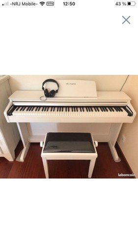 Piano numérique touches - 88,