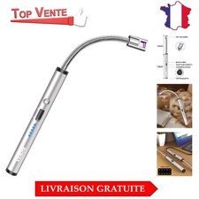 Briquet USB Rechargeable Long et Flexible, Design Élégant – Idéal pour Extérieur