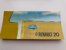 RENAULT 20 TL GTL TS Notice