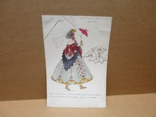 COSTUME DE THEATRE ou OPERA