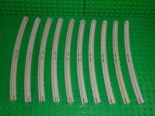 Lego train curved track - curved,