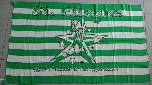 Rare grand drapeau asse - grand,